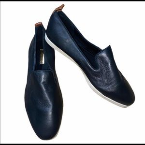 Louise Et Cie Brenice Black Leather Loafers with minimal signs of wear